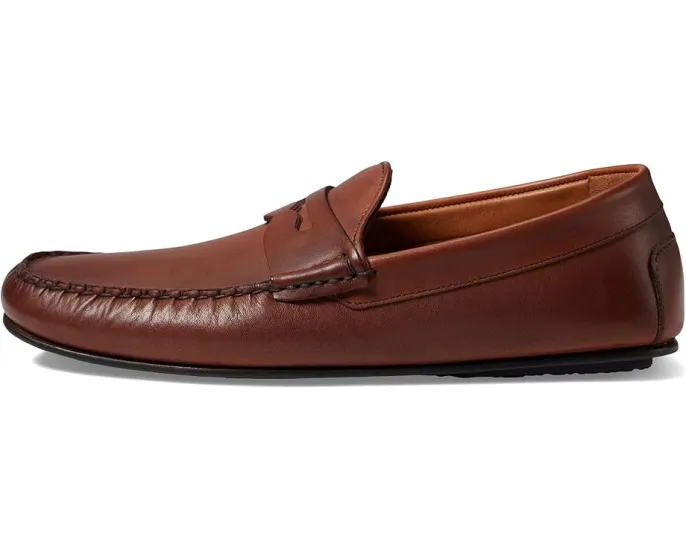 Мокасины Allen Edmonds Supersport Penny с круглым носком и прорезной деталью