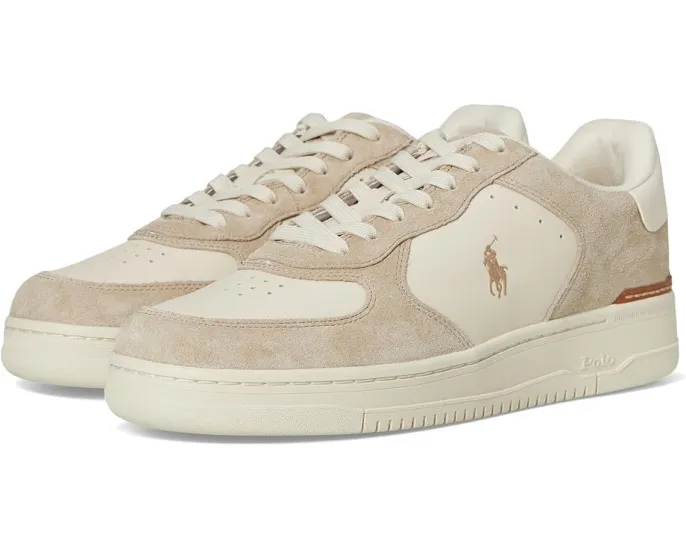 Кроссовки Polo Ralph Lauren Masters Court из кожи и замши