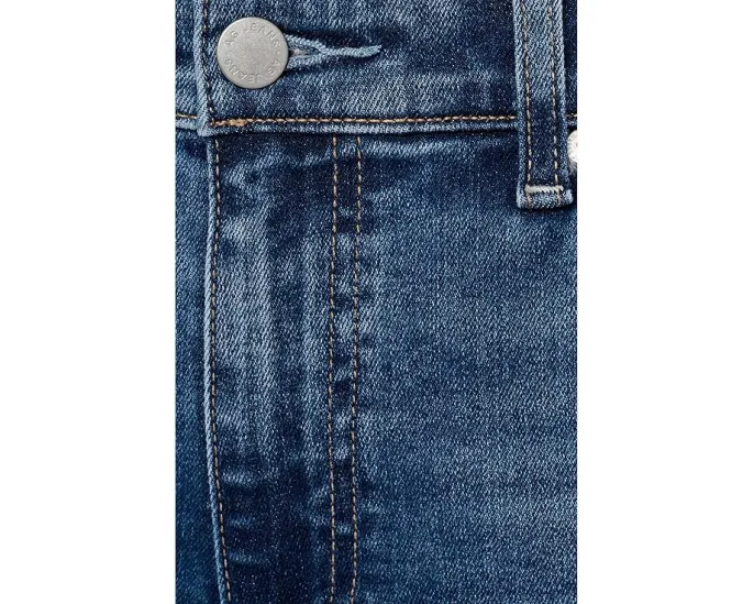 Джинсы Mari Mid-Rise Slim Straight с прямой средней посадкой в цвете Charmed от AG Jeans