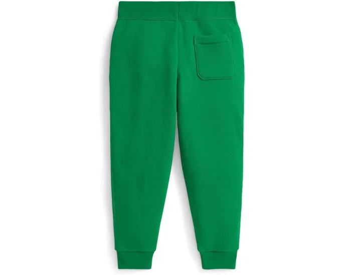 Спортивные штаны Polo Ralph Lauren Kids из флиса с логотипом Big Pony и манжетами