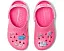 Детские кроксы Crocs Kids Classic Barbie с монограммой и аксессуарами