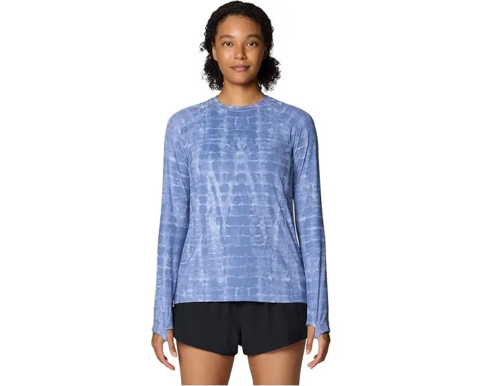 Футболка Mountain Hardwear Crater Lake с длинным рукавом и отверстиями для большого пальца