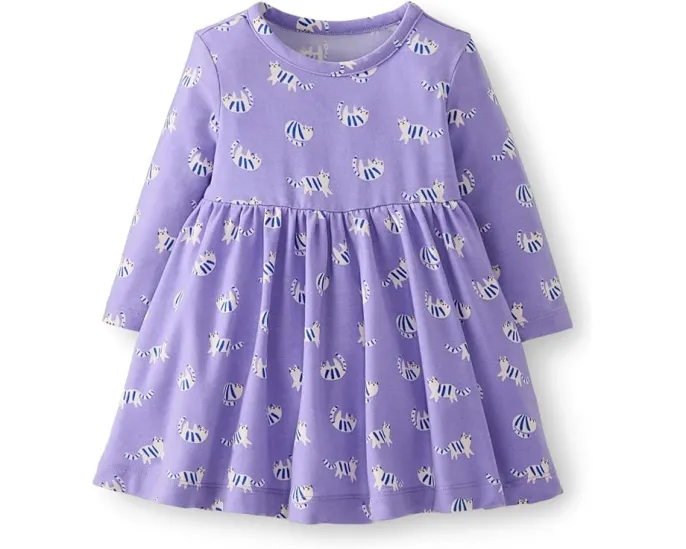 Детское платье HannaSoft с длинными рукавами для активных игр