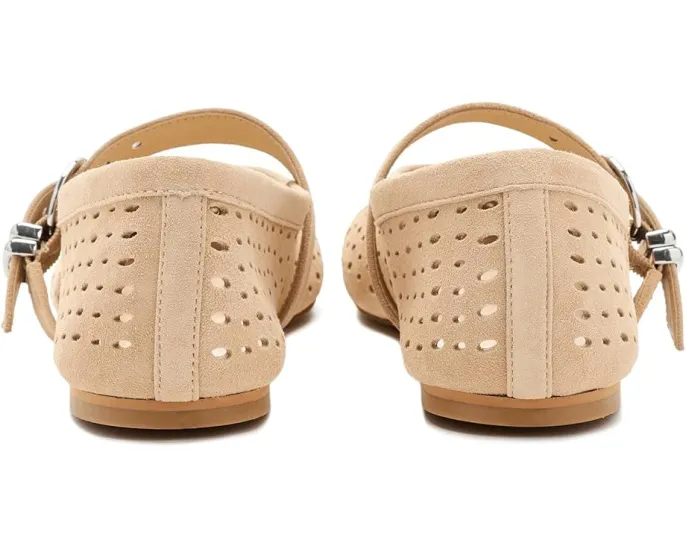 Балетки Dolce Vita Mikel с перфорированным верхом из замши