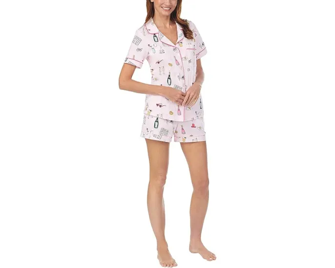 Пижамный комплект Bedhead PJs с коротким рукавом и шортами