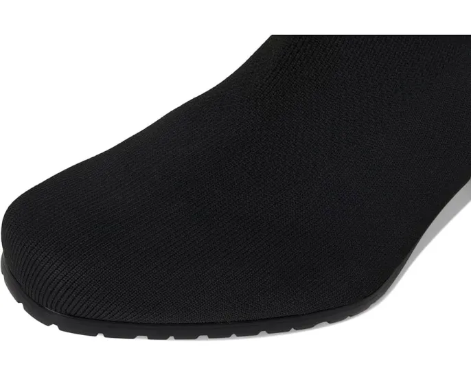 Ботильоны Kalista из эластичного трикотажа с квадратным носком и каблуком David Tate