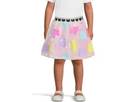 Юбка Lola and The Boys с пайетками и сердечками Candy Hearts