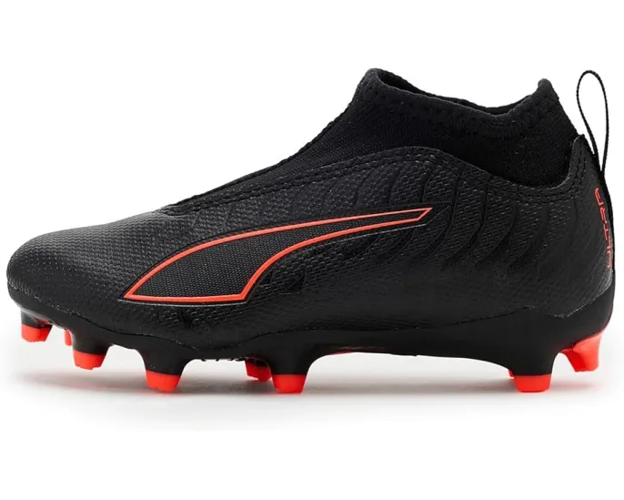 Детские бутсы Puma Ultra Match Laceless Firm Artificial Ground с поддержкой стопы