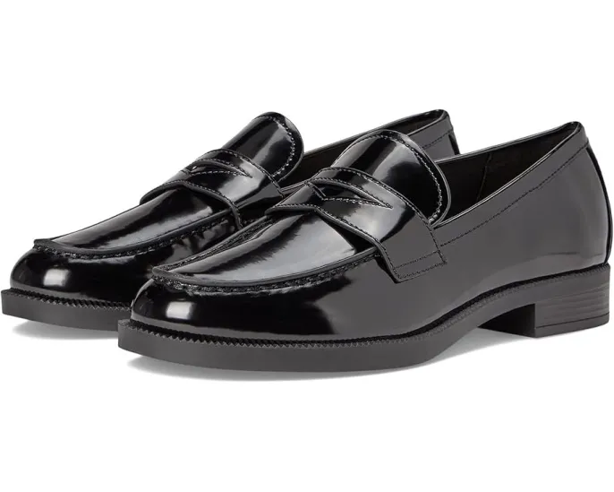 Мокасины Nine West Berg из замши с блочным каблуком