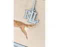 Сумка тоут Lauren Ralph Lauren Cameryn с вышивкой собаки
