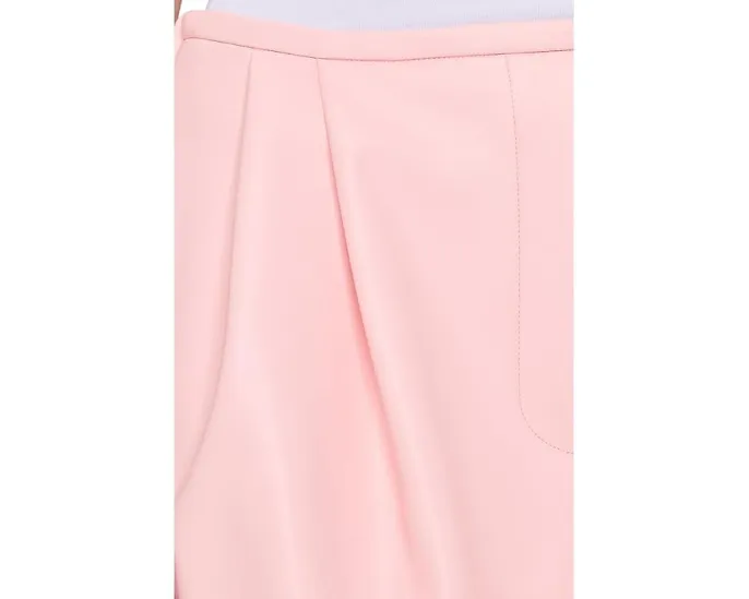 Шорты Norma Kamali с защипами и клетчатым принтом