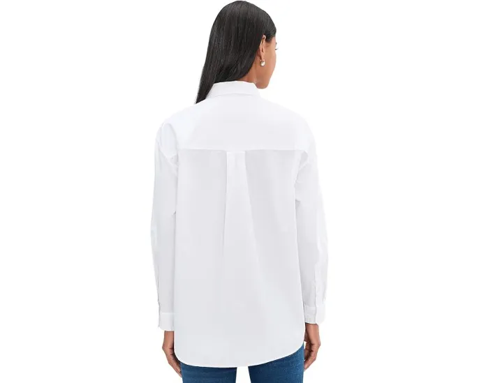 Рубашка Madewell The Easy Shirt In Poplin свободного кроя