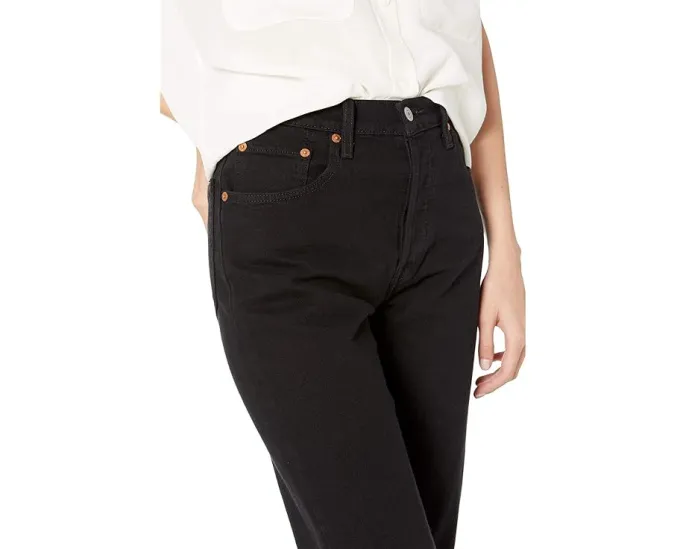 Джинсы Levi's® Premium 501 Crop укороченные с прямым кроем