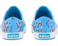 Native Shoes Kids Jefferson Print с перфорацией и легкой подошвой EVA