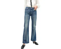 Джинсы 7 For All Mankind Tailorless Dojo из денима Luxe Vintage с эффектом поношенности