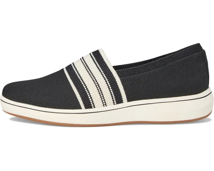Легкие слипоны Clarks Breeze Sky Mist с противоскользящей подошвой