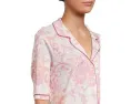Комплект пижамы Karen Neuburger с кружевом и рукавом три четверти