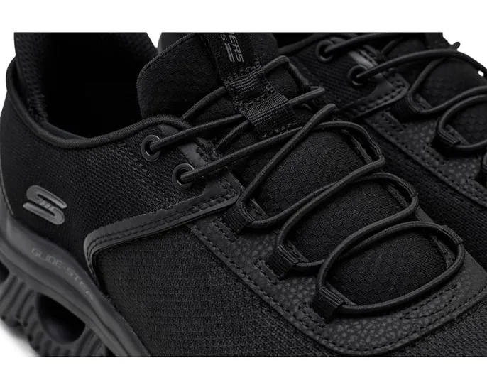 Мужские слипоны BOBS B Flex с сетчатым верхом и системой шнуровки bungee