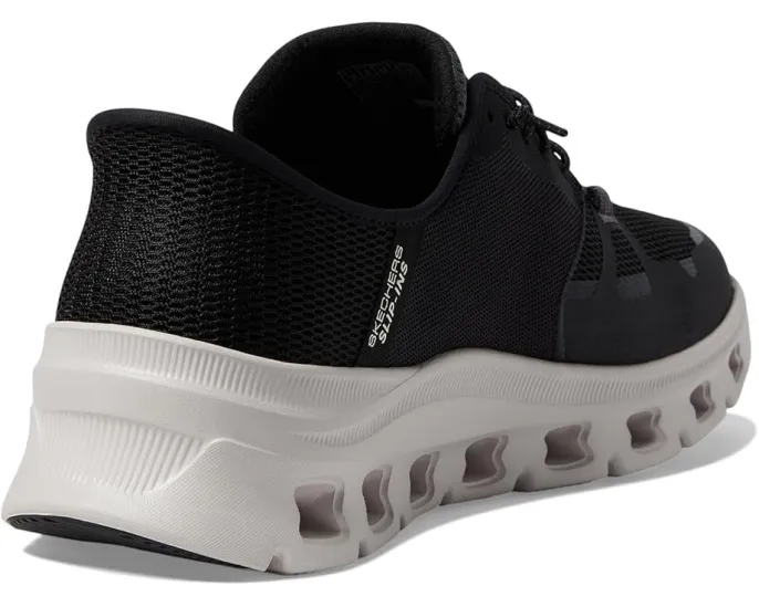 Кроссовки Skechers Glide-Step Pro Hands Free Slip-In с геометрической подошвой и вставкой Air-Cooled Memory Foam