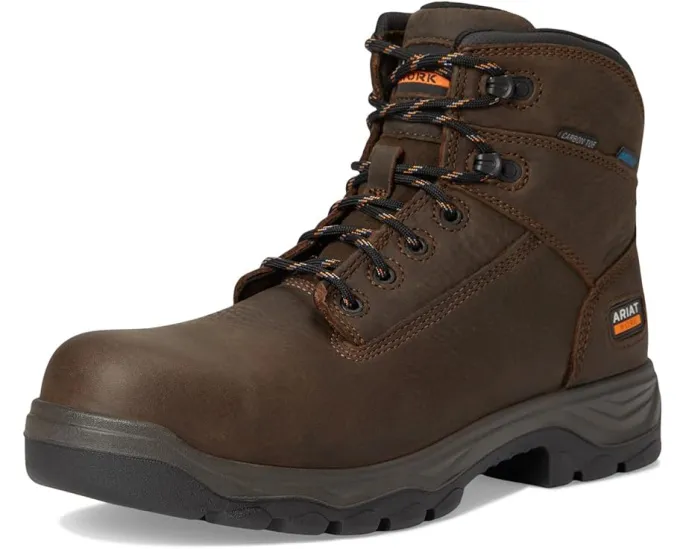 Водонепроницаемые рабочие ботинки Ariat Turbo Duratread 6 дюймов с карбоновым носком