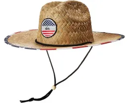Пляжная шляпа Quiksilver Pierside из соломы с широкими полями
