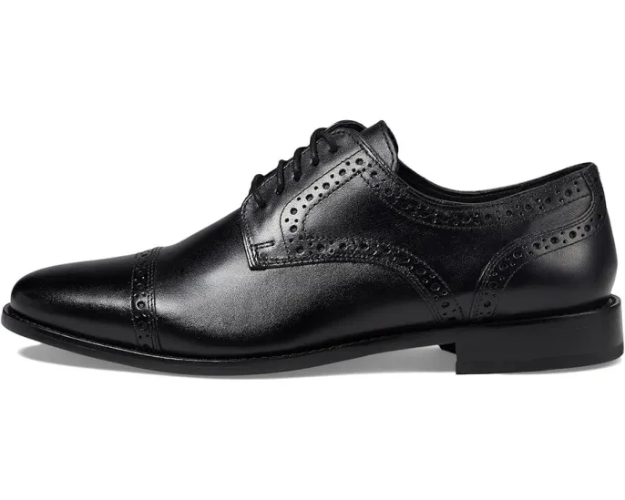 Оксфорды Nunn Bush Norcross Cap Toe с гелевой стелькой и декоративной перфорацией