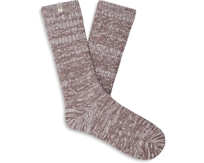 Носки UGG Rib Knit Slouchy Crew с ребристым узором