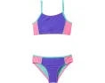 Детский купальник Under Armour Kids Piping Color-Block с защитой от солнца UPF 30