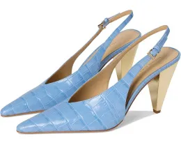 Туфли Electra Sling Pump от MICHAEL Michael Kors с конусным каблуком и острым носком