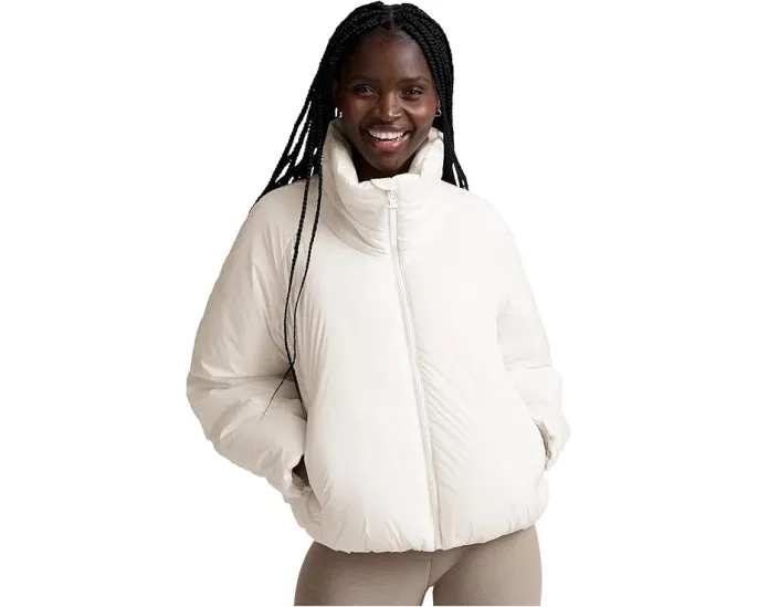 Пуховик Beyond Yoga Essential Warm Up Puffer с капюшоном кокон
