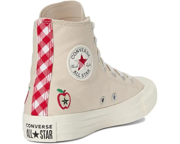 Детские кроссовки Converse Kids Chuck Taylor All Star с клетчатыми акцентами