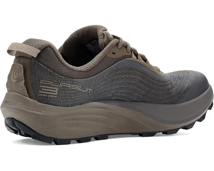 Трейловые кроссовки Topo Athletic Pursuit 3 с нулевым перепадом и подошвой Vibram