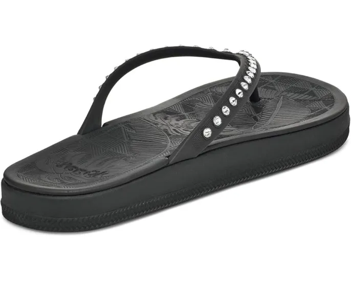 Тапочки Sanuk Funshine Gem с декором из камней и подошвой из сахарного тростника