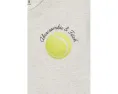 Футболка Tennis Oversized Tee от abercrombie kids для детей с увеличенным кроем