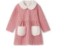 Платье Hatley Kids с отделкой из искусственного меха