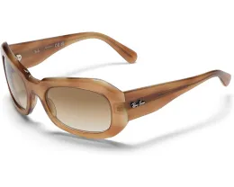 Солнцезащитные очки Ray-Ban Beate с удлиненной формой линз и УФ-защитой