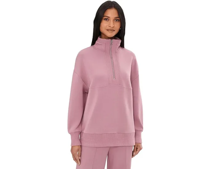 Свитшот Molly с молнией до половины и удлиненным силуэтом от Varley