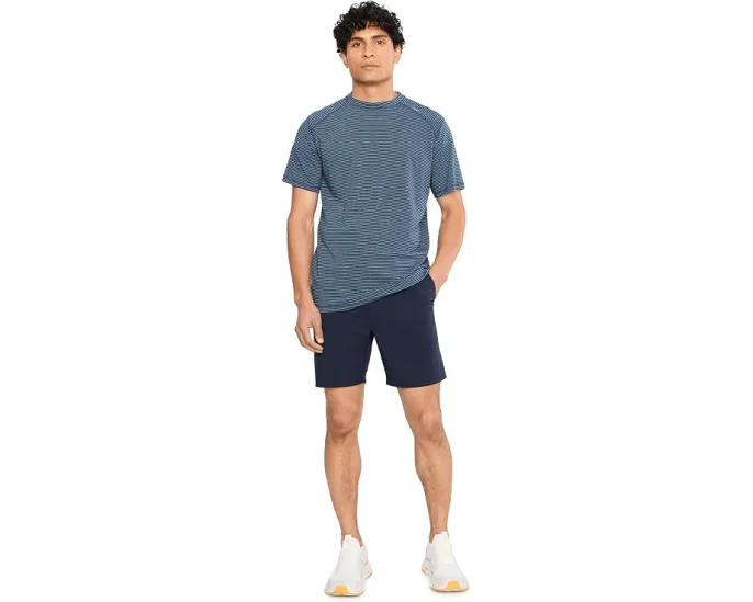 Футболка tasc Performance Carrollton Tee с мини-полосками и защитой UPF 50+