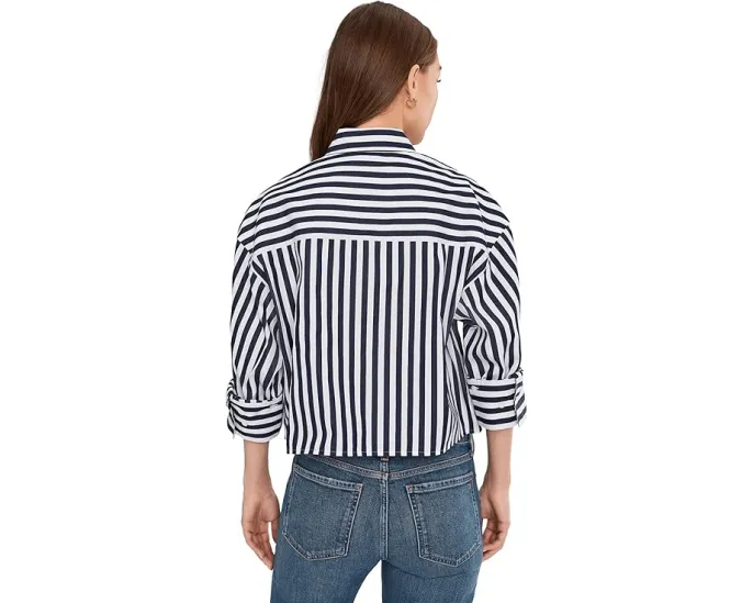 Рубашка Madewell Alice Classic Navy классическая