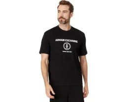 Футболка Armani Exchange с логотипом Stacked Ax и кругом