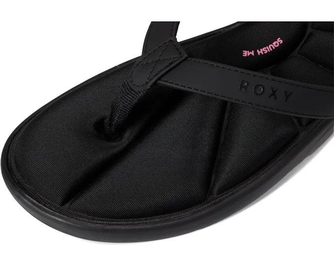 Сланцы Roxy Rays с верхом из полиуретана и стелькой ЭВА для пляжа