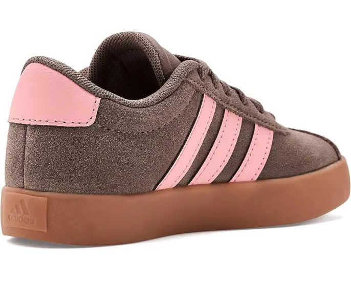 Детские кроссовки VL Court 3.0 от adidas с текстильным верхом для повседневной носки