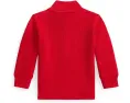 Полувер Polo Ralph Lauren Kids Estate-Rib с высоким воротником и молнией для младенцев