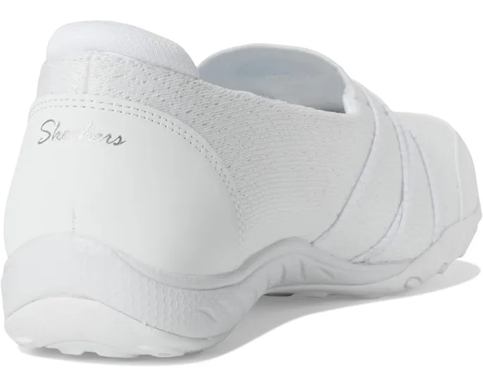 Слипоны Skechers Breathe Easy с эластичным верхом и памятью формы