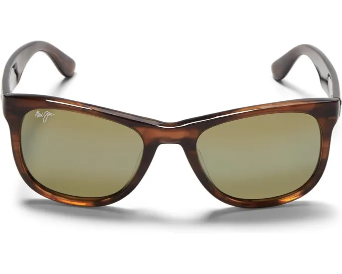 Поляризованные солнцезащитные очки Maui Jim Kikonia с квадратной оправой