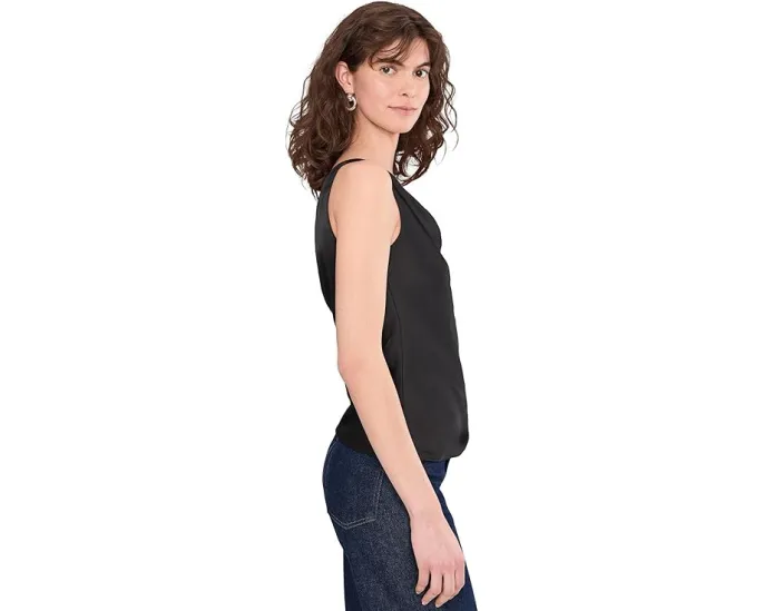 Топ Norma Kamali Maria с заниженной линией плеч и капюшоном