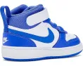 Детские кроссовки Nike Court Borough Mid 2 с застежкой на липучке из кожи