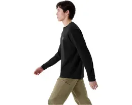 Хлопковая футболка Arc'teryx Kragg с длинным рукавом и плотной структурой