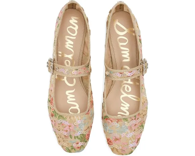 Туфли Sam Edelman Michaela Riverea Mary Jane с пайетками на сетке
