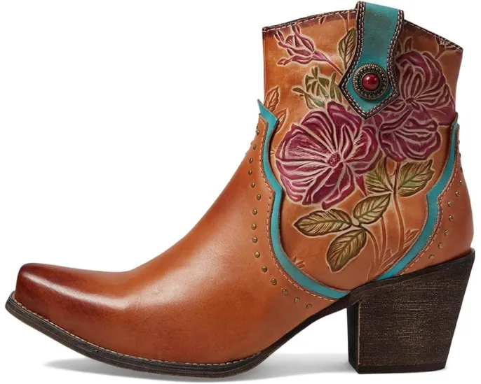 Ботинки Rebamac с зауженным носком и ковбойским каблуком